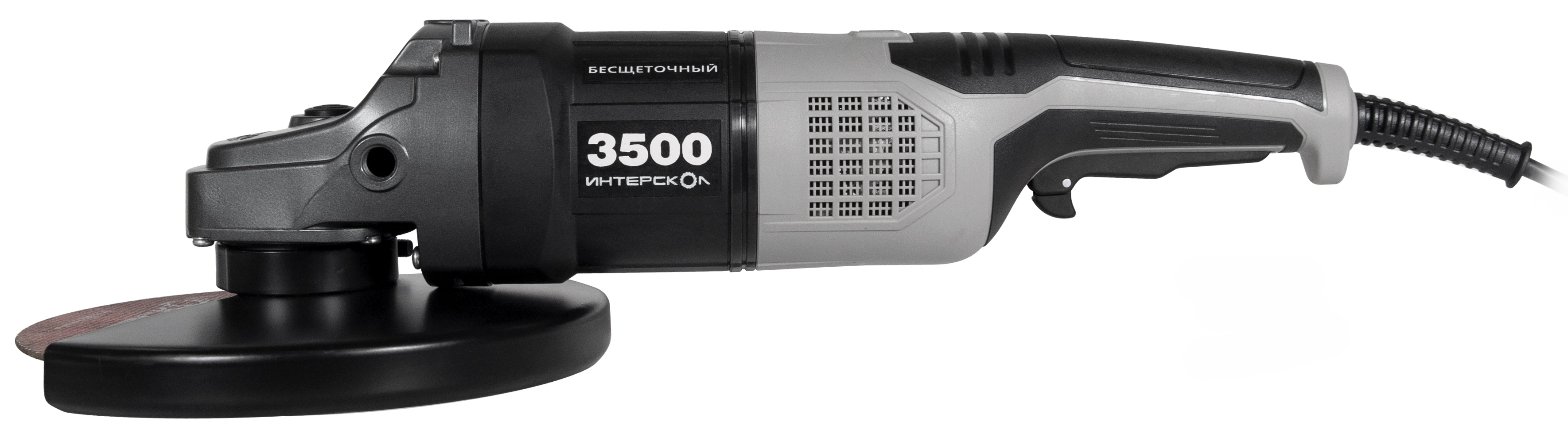 Угловая шлифмашина ИНТЕРСКОЛ УШМВ-230/3500, 3500 Вт, 230 мм, 6300 об/мин (914.0.0.40)