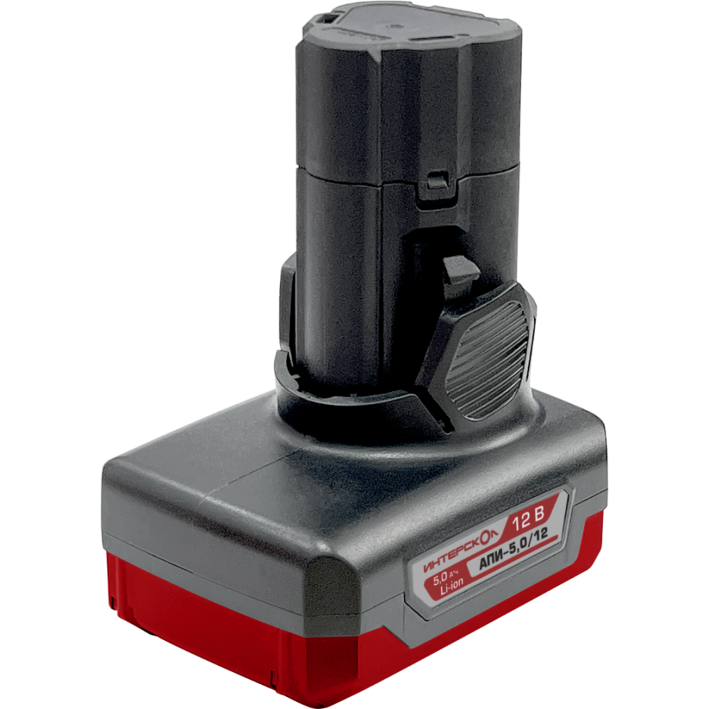 Аккумуляторный перфоратор ИНТЕРСКОЛ ПА-12/12В, 12 В, 1.2 Дж, 4250 уд/мин, с АКБ 5 Ач и ЗУ (648.0.0.70-B5C)