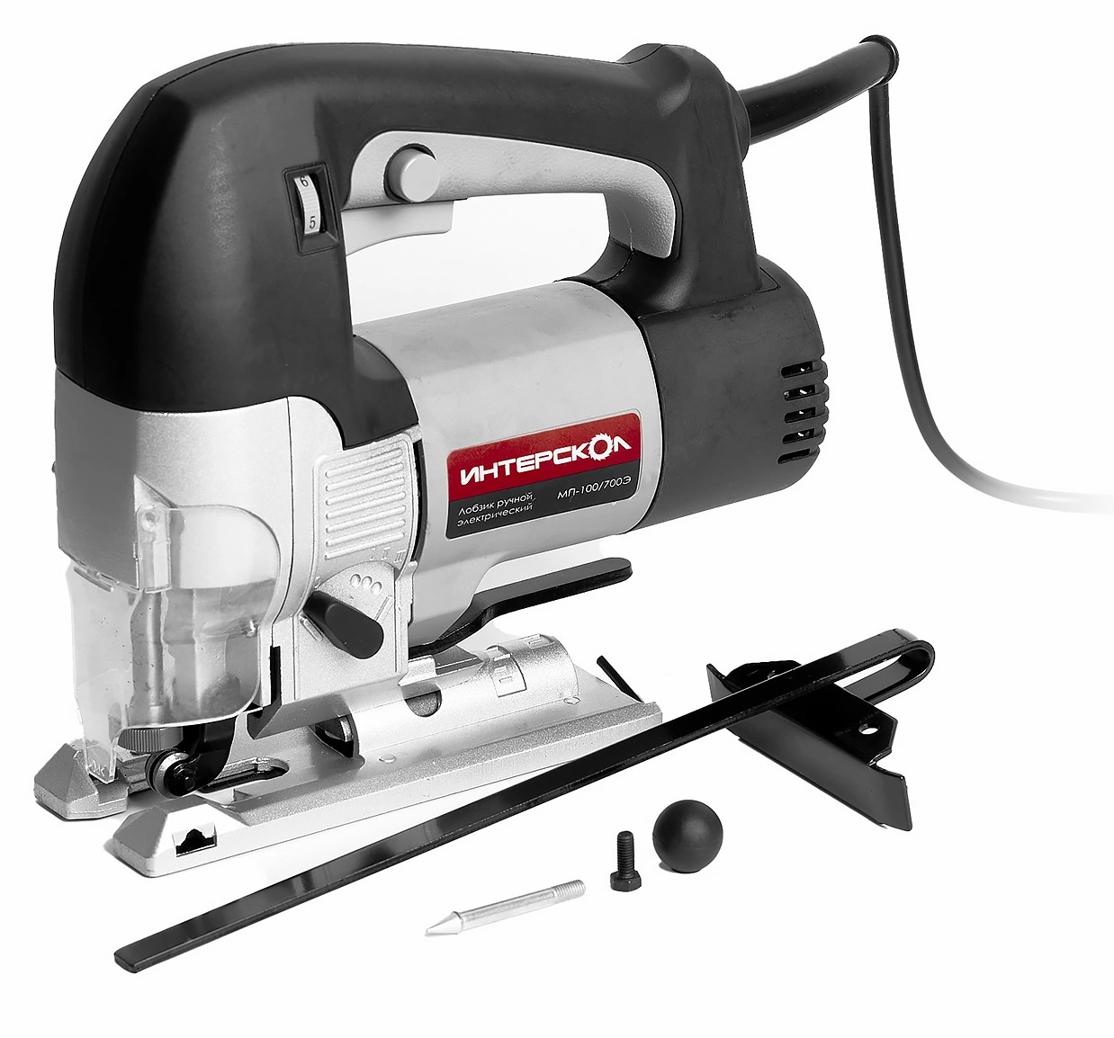 Лобзик ИНТЕРСКОЛ МП-100/700Э, 705 Вт, 3000 ход/мин, 26 мм (15.1.1.11)