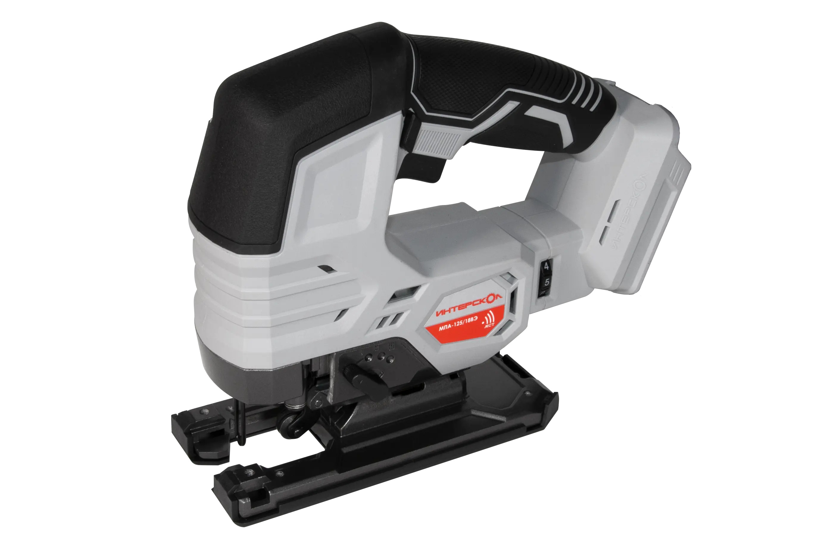 Аккумуляторный лобзик ИНТЕРСКОЛ МПА-125/18ВЭ, 18 В, 3000 ход/мин, 26 мм, с АКБ 2 Ач и ЗУ (939.0.0.70-B2C)