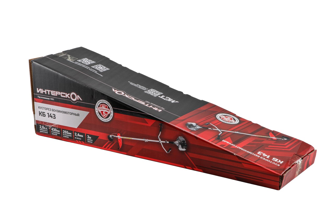 Триммер бензиновый ИНТЕРСКОЛ КБ 143, 1.47 кВт, 9500 об/мин (983.0.0.70)