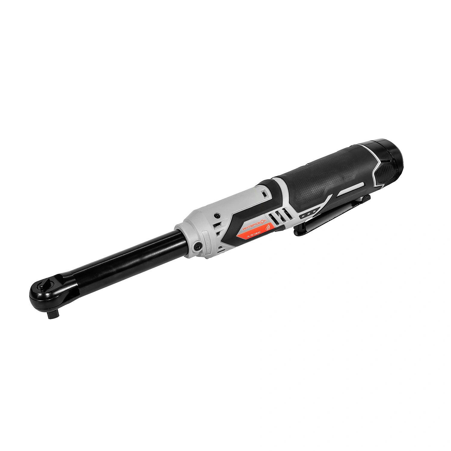 Аккумуляторный угловой гайковерт ИНТЕРСКОЛ ГА-70/12ВЭЛ, 12 В, 70 Нм, с АКБ 2 Ач и ЗУ (856.0.0.70-B2C)