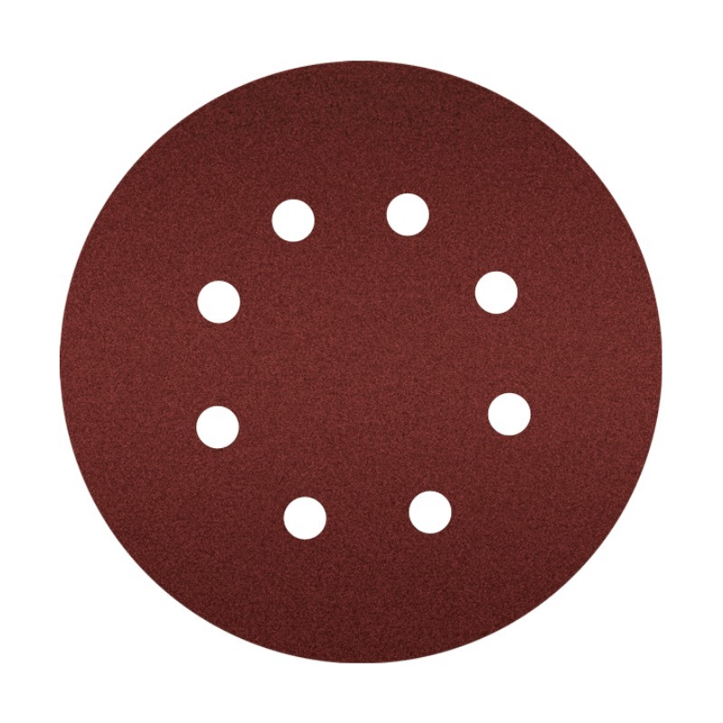 Круг шлифовальный ИНТЕРСКОЛ, 125 мм, зернистость 240 мкм, 6 шт., (52112.240)