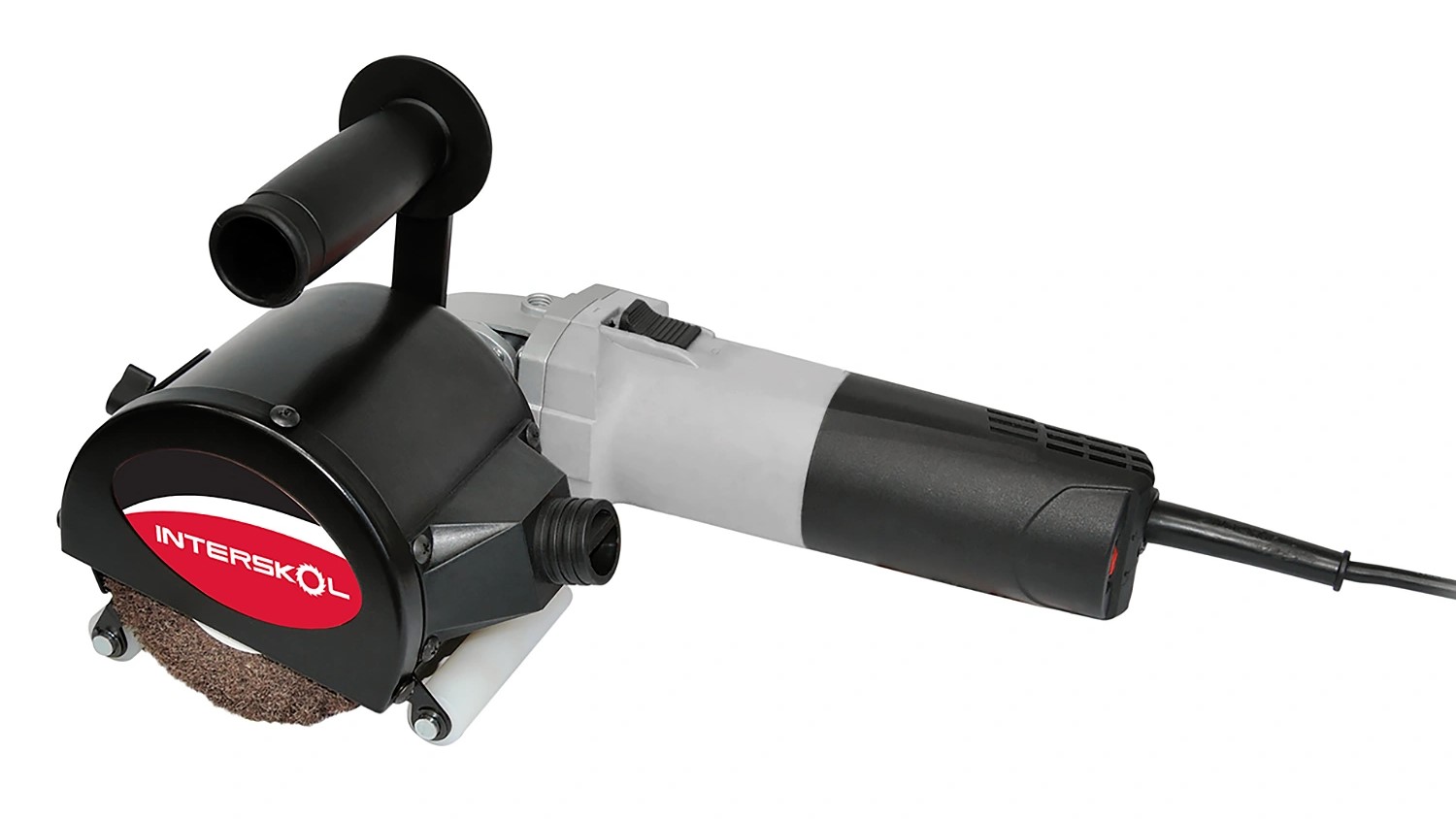 Угловая щеточношлифовальная машина ИНТЕРСКОЛ ШМ-110/1400ЭМ, 1400 Вт, 110 мм, 4000 об/мин (650.1.0.00)