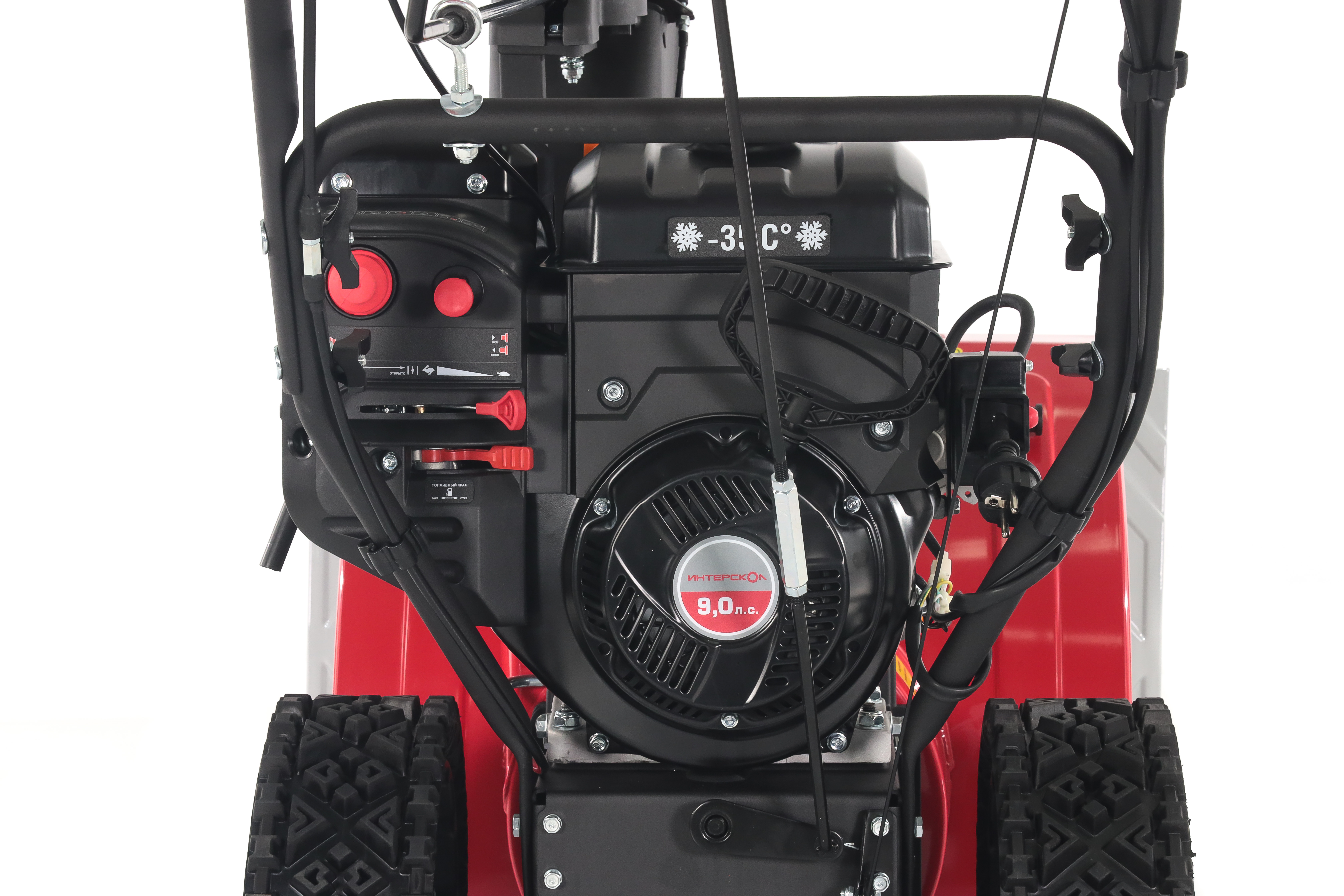 Бензиновый снегоуборщик ИНТЕРСКОЛ СМБ-61/11ЭФ, 9 л.с., 302 см³, 61 см (837.0.0.70)