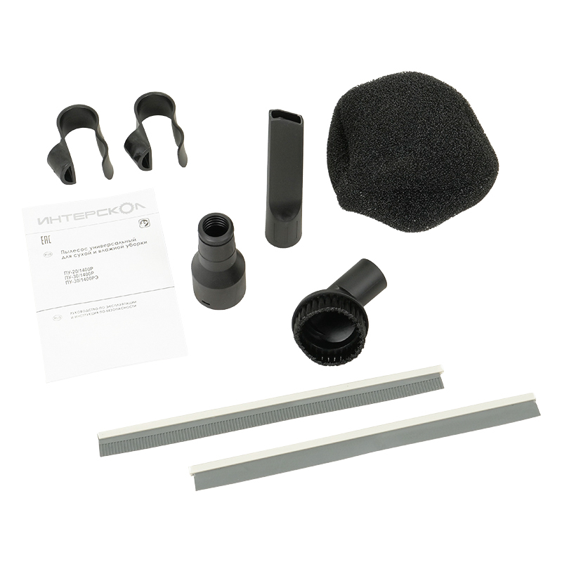 Строительный пылесос ИНТЕРСКОЛ ПУ-30/1400Р, 1400 Вт, 30 л (707.1.0.00)