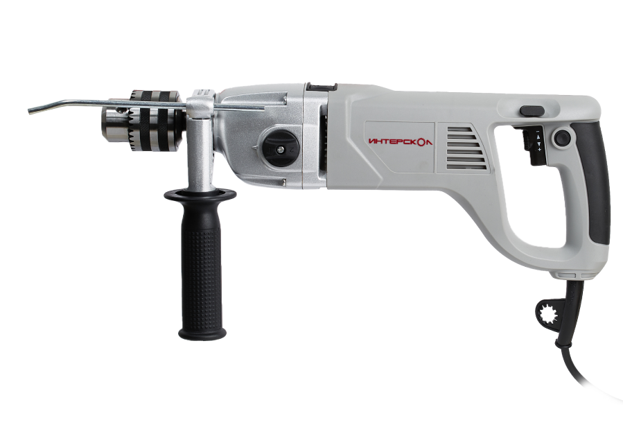 Ударная дрель ИНТЕРСКОЛ ДУ-22/1200ЭРП2, 1200 Вт, 2000 об/мин, 32000 уд/мин (330.1.0.00)