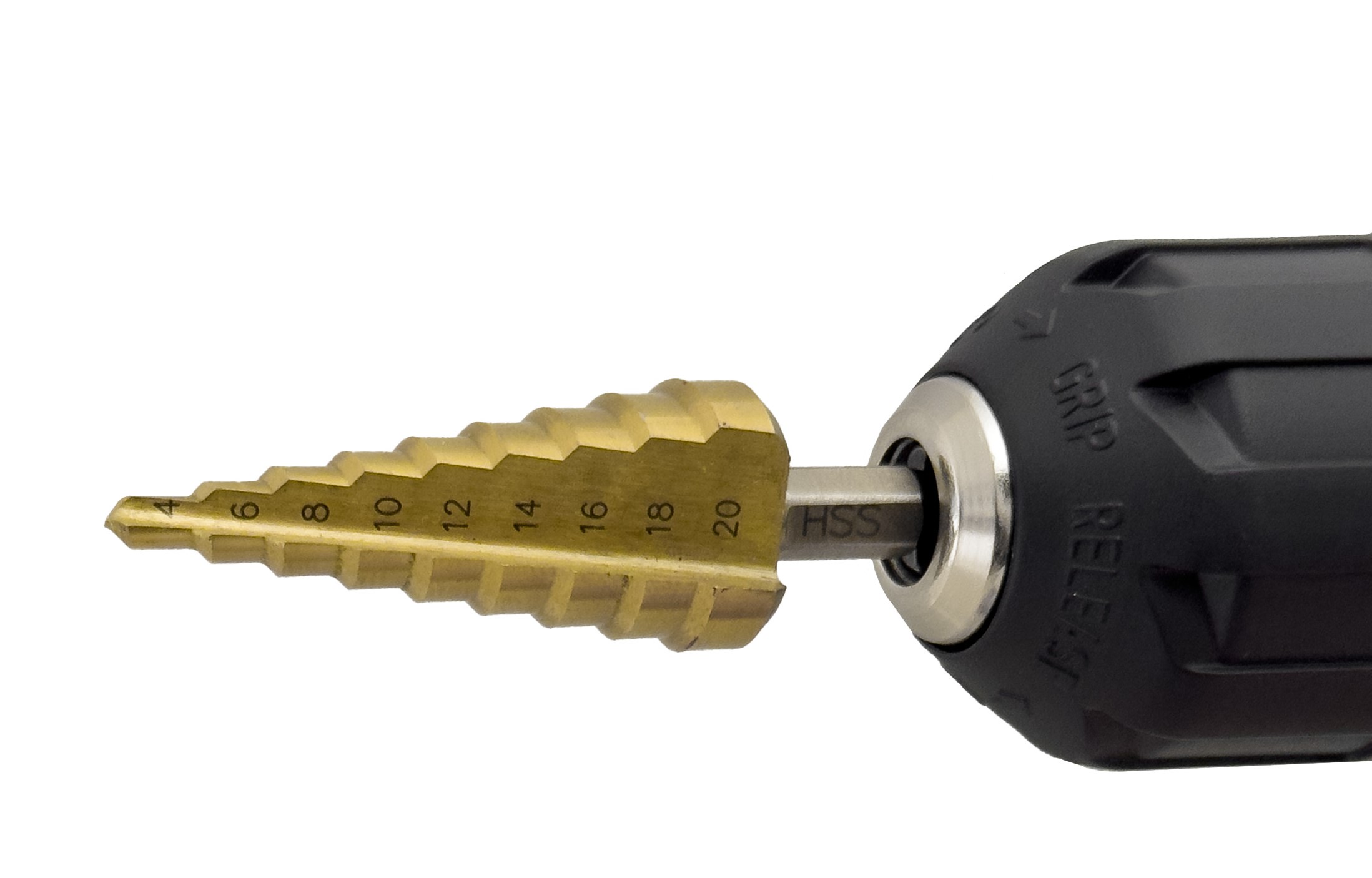 Сверло ступенчатое ИНТЕРСКОЛ 9 ступеней, 4-20 мм, 1 шт. (0308.042)