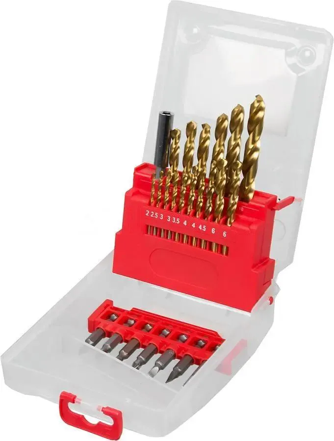 Набор бит и сверл ИНТЕРСКОЛ, 24 шт., 2039900600000