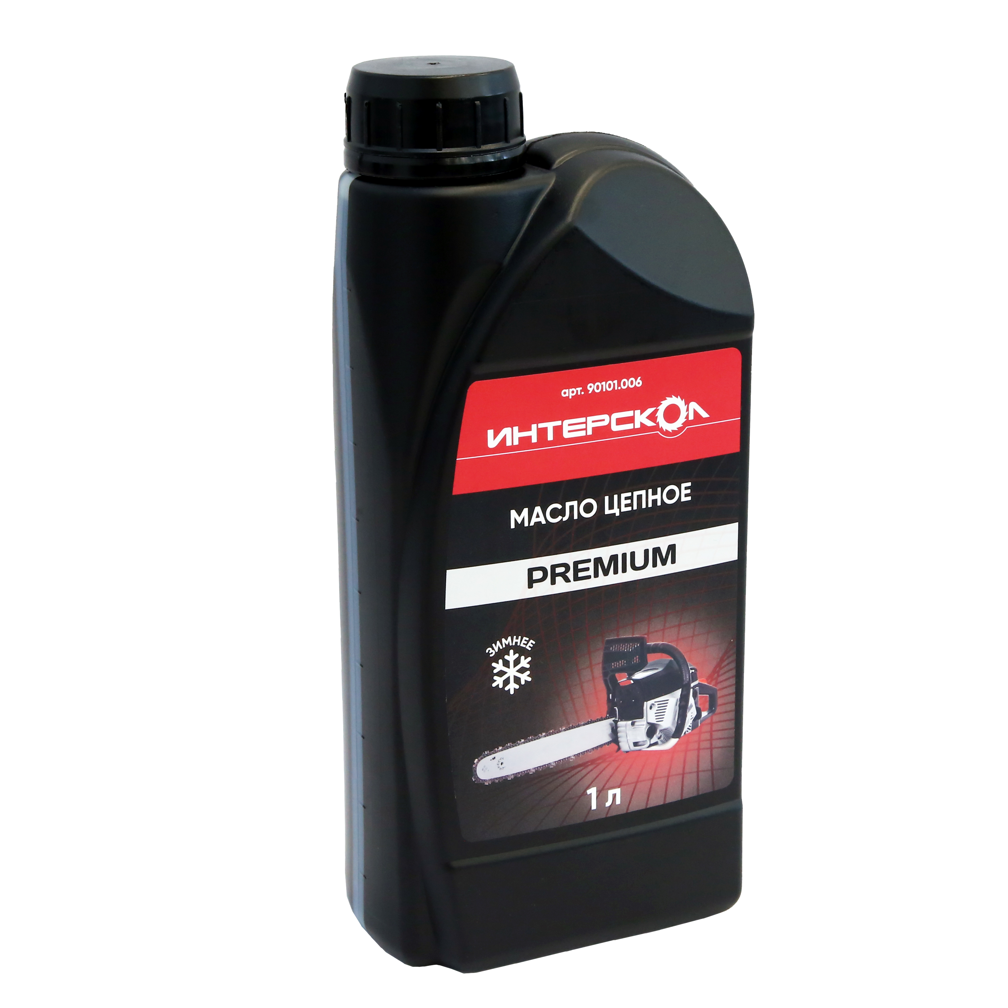 Масло цепное ИНТЕРСКОЛ , минеральное, 1000 мл (90101.006)