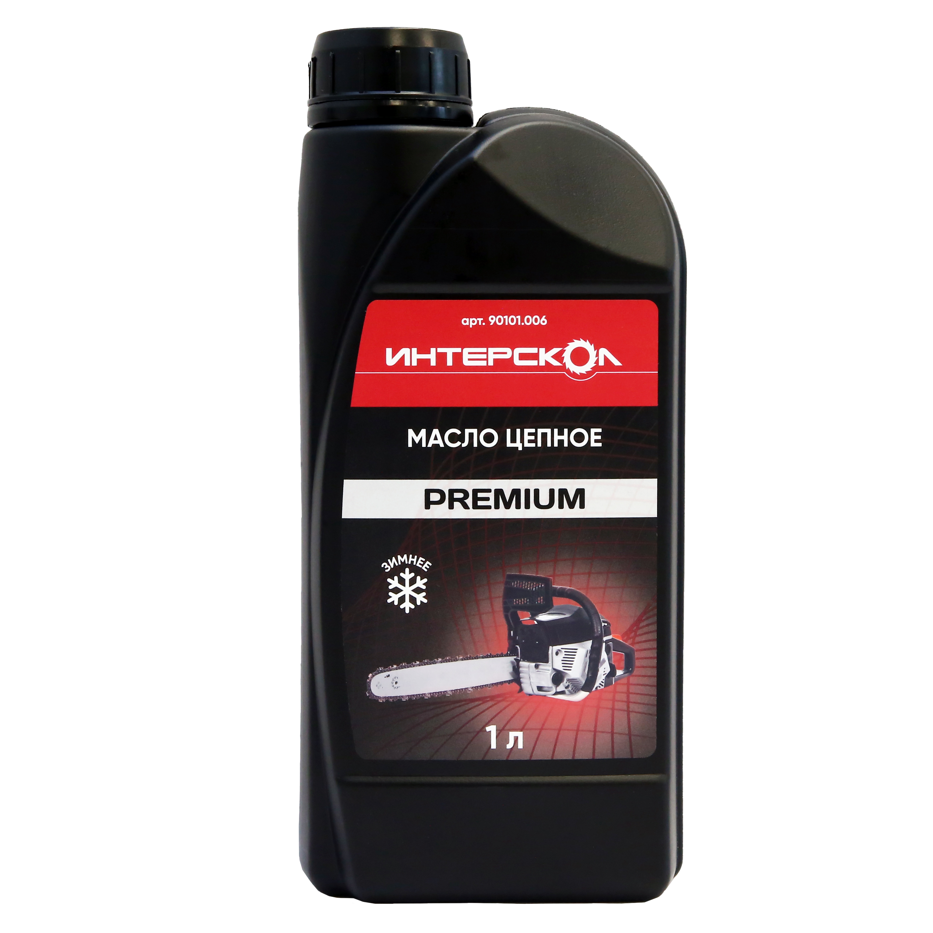 Масло цепное ИНТЕРСКОЛ , минеральное, 1000 мл (90101.006)