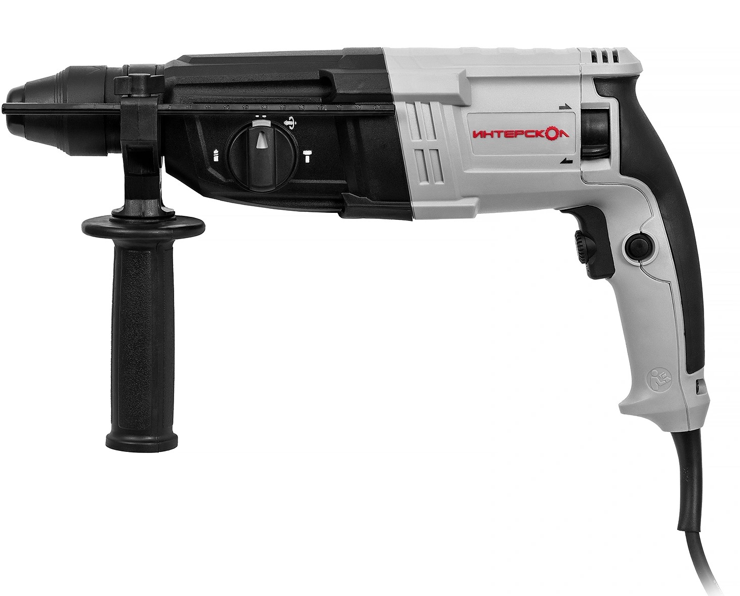 Перфоратор ИНТЕРСКОЛ П-28/850ЭР, 850 Вт, 3.1 Дж, 4900 уд/мин, в кейсе (605.1.0.70)