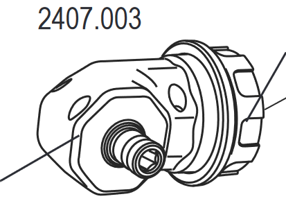 Угловая насадка ИНТЕРСКОЛ для КомбиМАКС (блистер), 2407.003