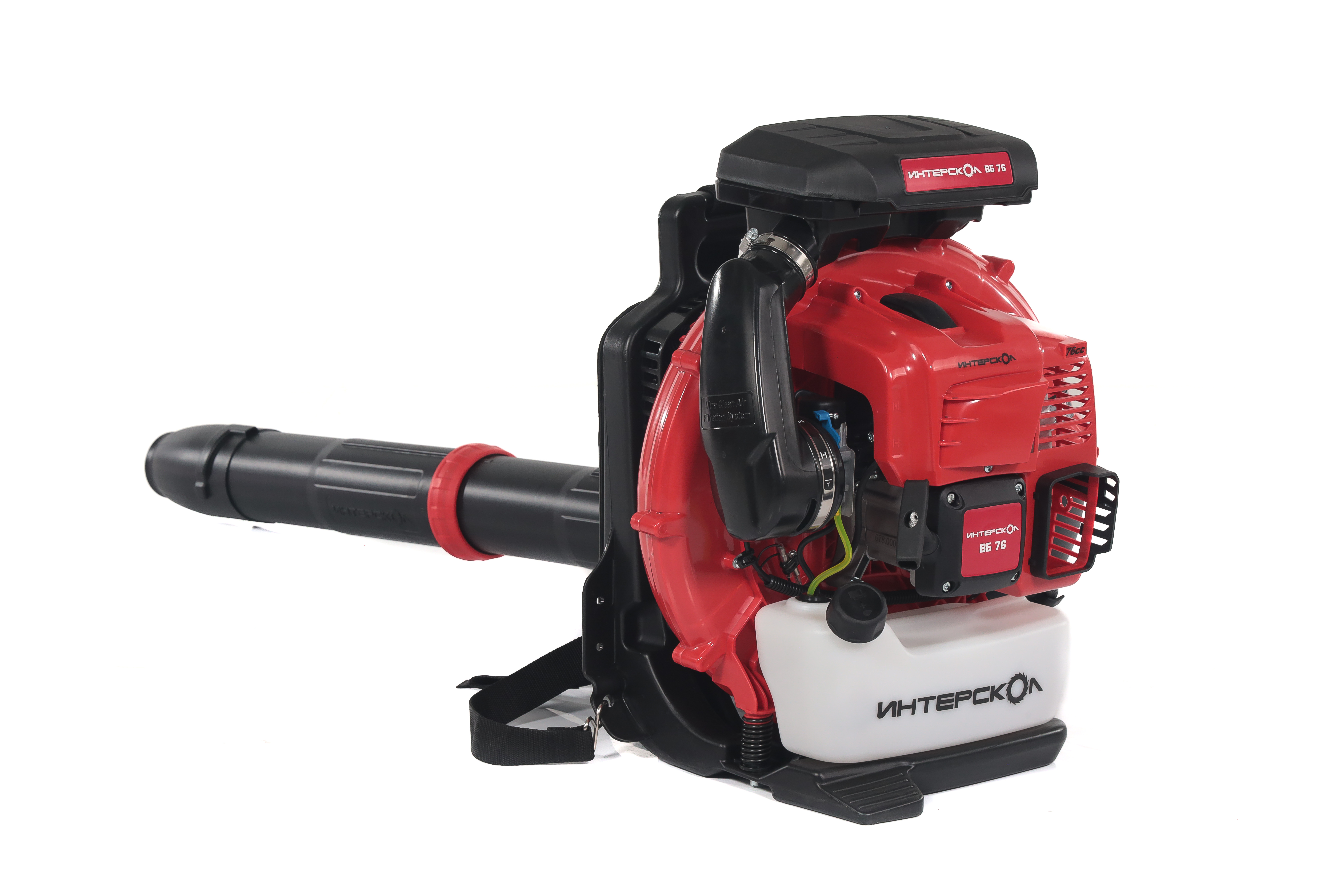 Воздуходувка бензиновая ИНТЕРСКОЛ ВБ 76, 3.3 кВт, 1760 м³/ч (678.0.0.70)