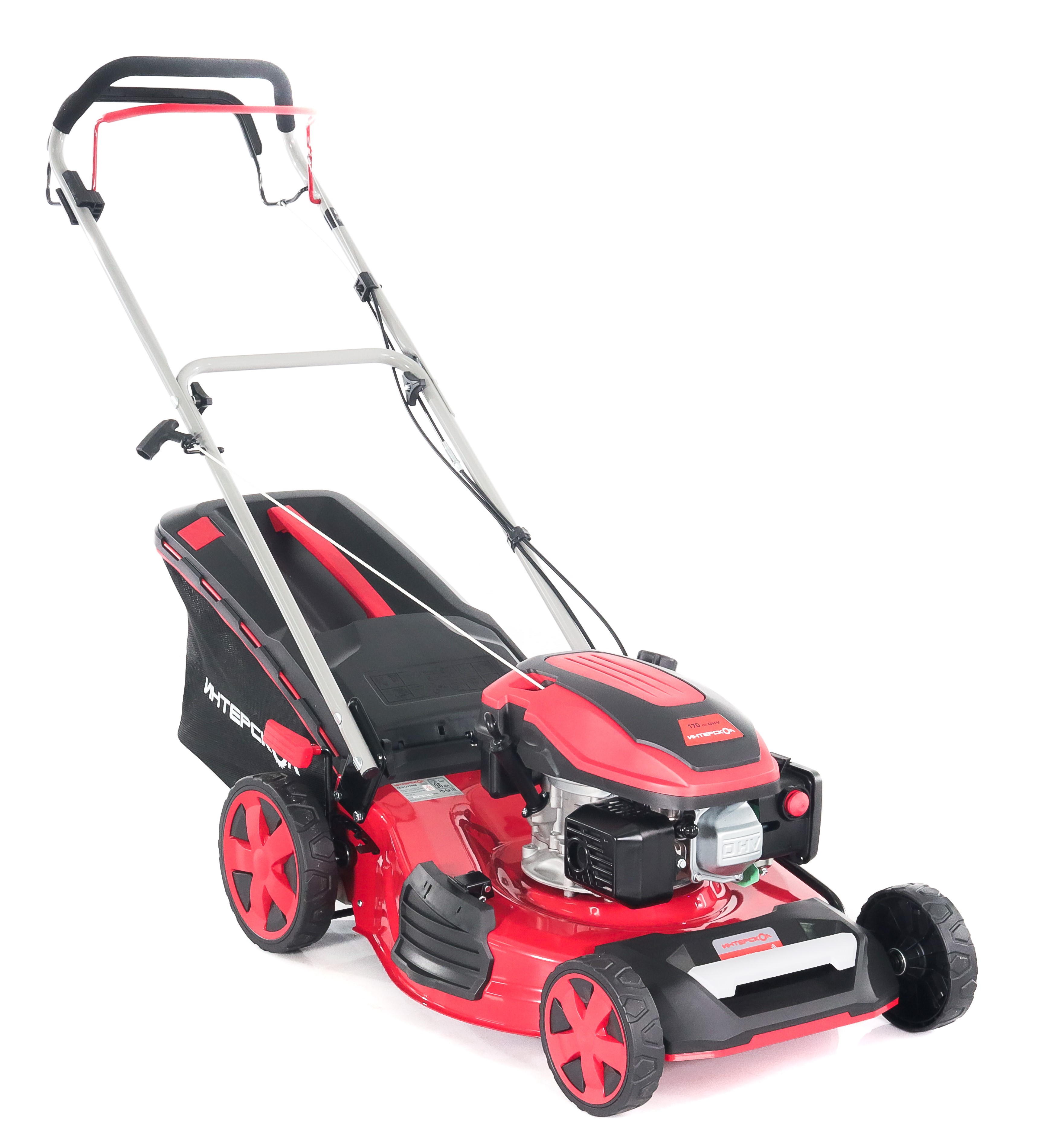 Бензиновая газонокосилка ИНТЕРСКОЛ ГБ-51/170СБ, 3.94 л.с., 170 см³, 3000 об/мин, 60 л (929.0.0.70)