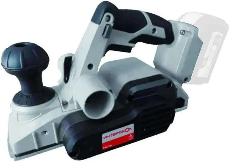 Аккумуляторный рубанок ИНТЕРСКОЛ РА-82/18В, 18 В, 15000 об/мин, 82 мм, без АКБ и ЗУ (694.1.0.70)