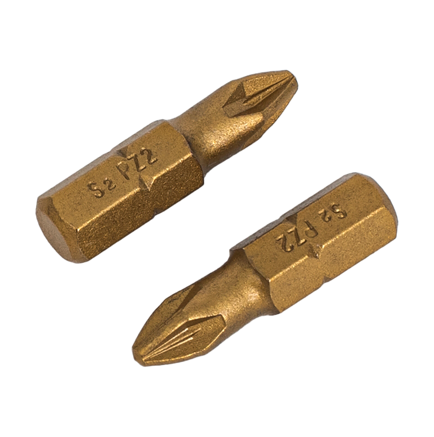 Бита ИНТЕРСКОЛ PZ2, 25 мм HEX, 2 шт. (0410.019)