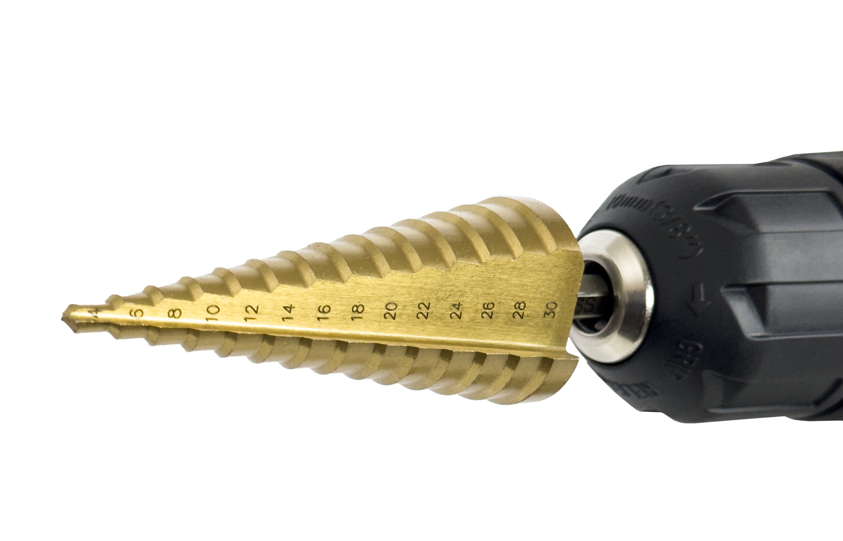 Сверло ступенчатое ИНТЕРСКОЛ 14 ступеней, 4-30 мм, 1 шт. (0308.043)