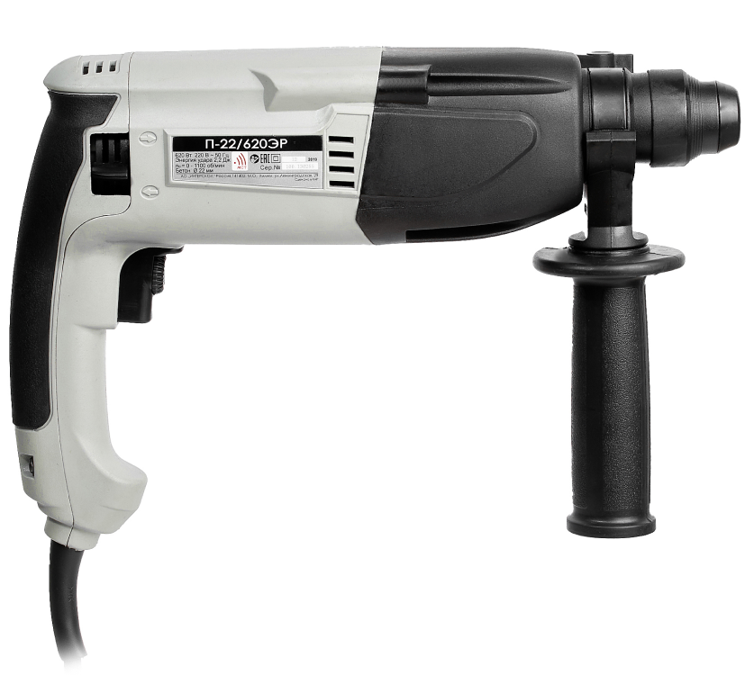 Перфоратор ИНТЕРСКОЛ П-22/620ЭР, 620 Вт, 2.2 Дж, 5060 уд/мин (100.0.0.00)