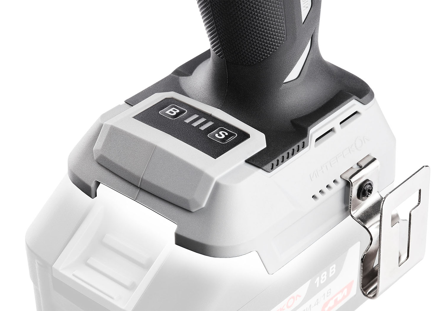 Аккумуляторный ударный гайковерт ИНТЕРСКОЛ ГАУ-380/18ВЭ, 18 В, 380 Нм, 3200 уд/мин, без АКБ и ЗУ (937.0.0.70)