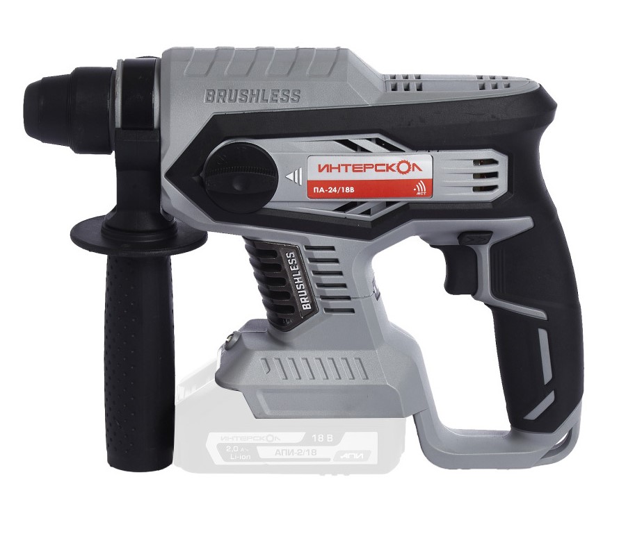 Аккумуляторный перфоратор ИНТЕРСКОЛ ПА-24/18В, 18 В, 2.2 Дж, 5300 уд/мин, без АКБ и ЗУ (579.0.0.70)