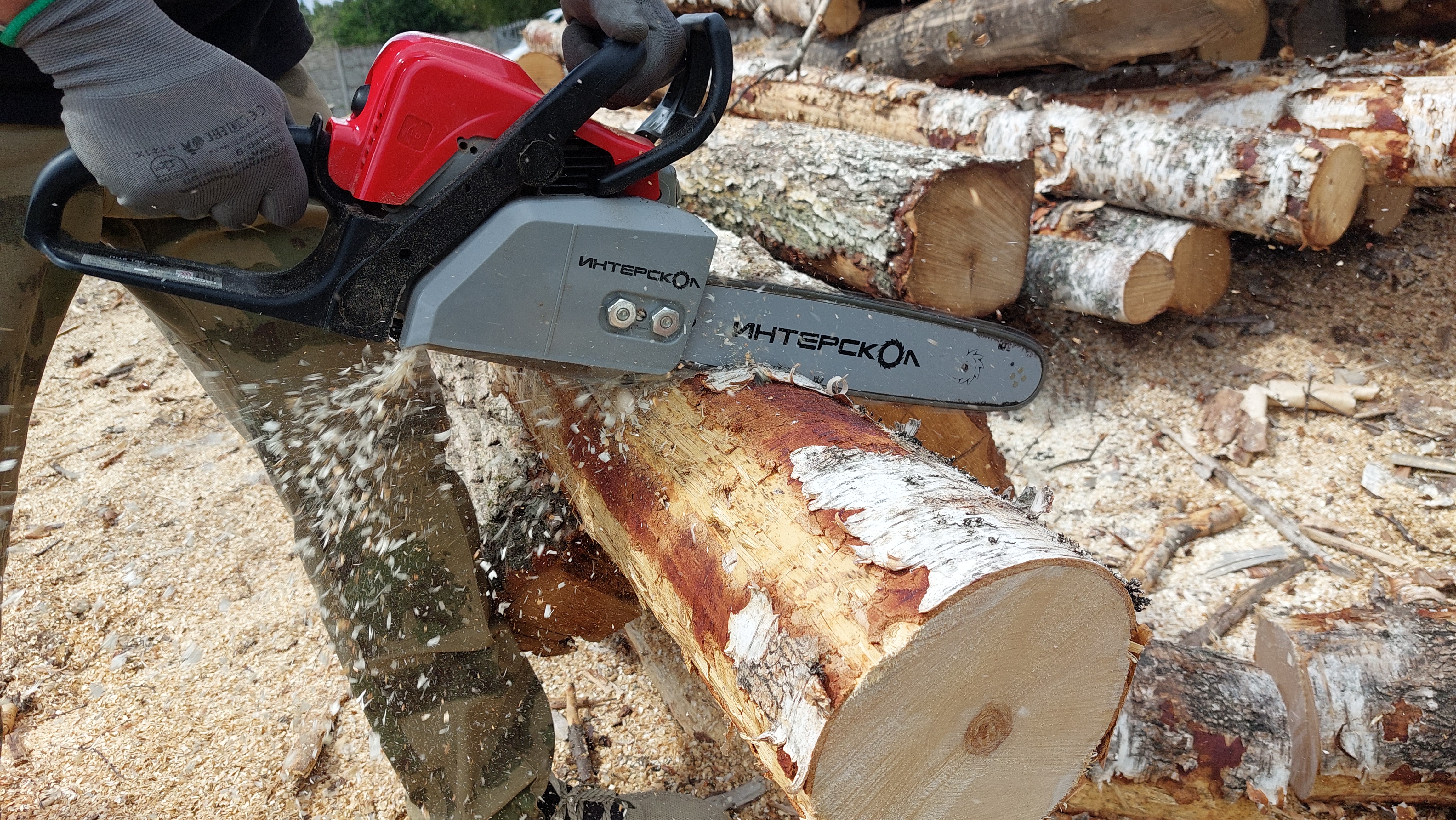 Цепная пила ИНТЕРСКОЛ ПЦБ 180-14, 1.5 кВт, 35 см (875.0.0.40)