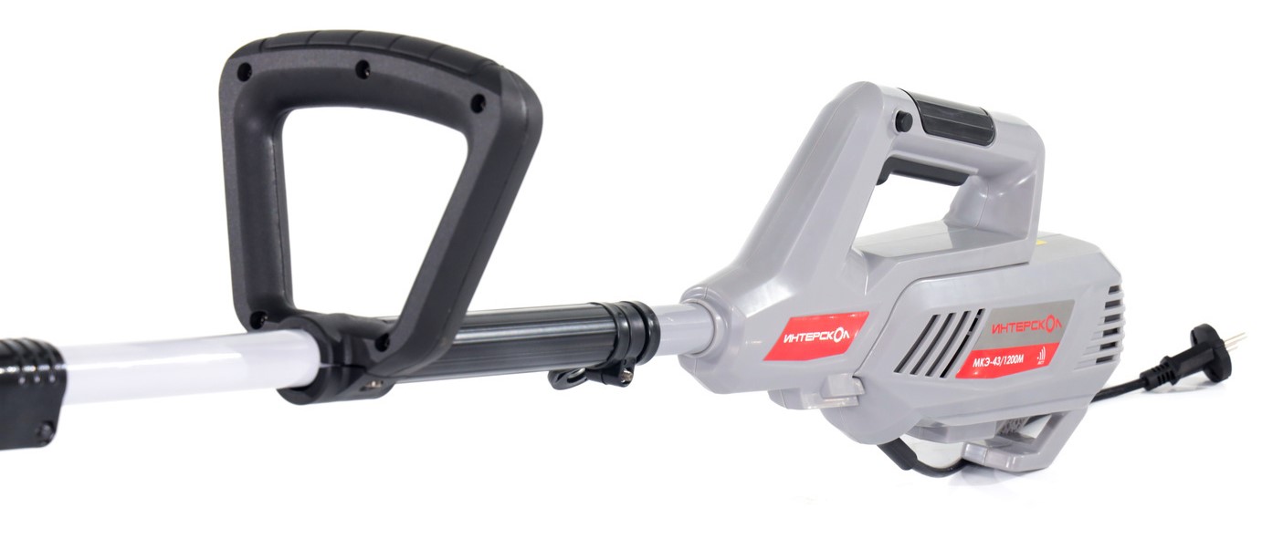 Мотокоса ИНТЕРСКОЛ МКЭ-43/1200М, 1200 Вт, 7500 об/мин (893.0.0.70)