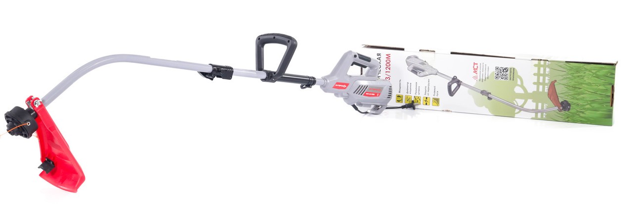 Мотокоса ИНТЕРСКОЛ МКЭ-43/1200М, 1200 Вт, 7500 об/мин (893.0.0.70)