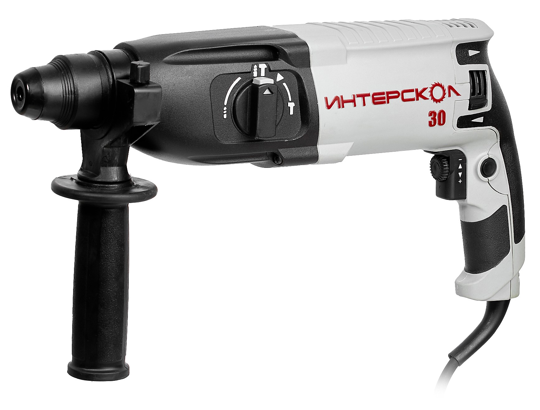 Перфоратор ИНТЕРСКОЛ П-30/900ЭР, 900 Вт, 3.3 Дж, 5100 уд/мин, кейс (86.1.0.00)