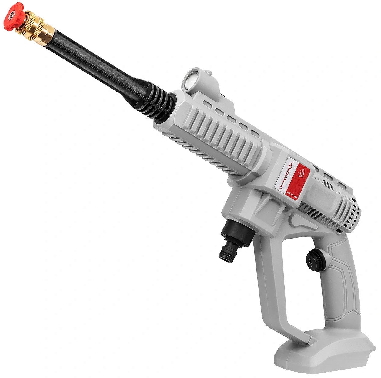 Аккумуляторная мойка высокого давления ИНТЕРСКОЛ АМ-40/18В, 18 В, 40 бар, 292.2 л/ч, с АКБ 2 Ач и ЗУ (746.0.0.70-B2C)