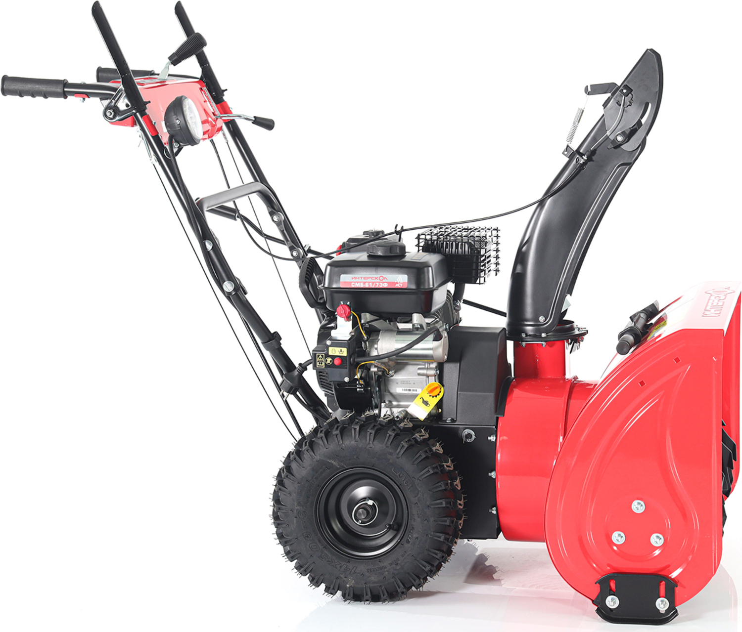 Бензиновый снегоуборщик ИНТЕРСКОЛ СМБ-61/7ЭФ, 7 л.с., 212 см³, 61 см (781.0.0.70)