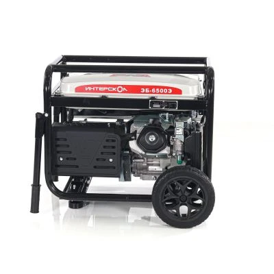 Генератор бензиновый ИНТЕРСКОЛ ЭБ-6500Э синхронный, 10.6 л.с., 5 кВт (795.0.0.40)