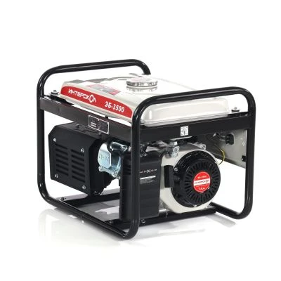 Генератор бензиновый ИНТЕРСКОЛ ЭБ-3500 синхронный, 2.5 кВт, (794.0.0.40)