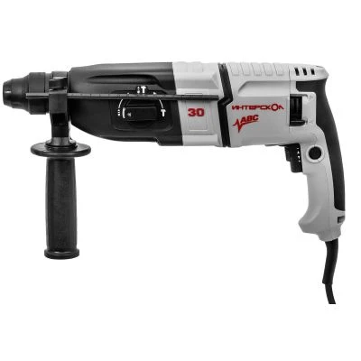 Перфоратор ИНТЕРСКОЛ П-30/900АВС, 900 Вт, 3.3 Дж, 5100 уд/мин, в кейсе (86.1.4.40)