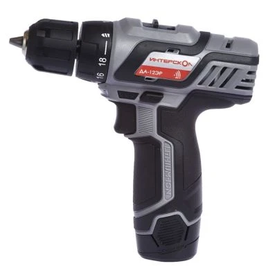 Набор аккумуляторного инструмента ИНТЕРСКОЛ 12 В: дрель-шуруповерт ДА-12ЭР 28 + перфоратор ПА-12/12В + 4 бура, с 2 АКБ 2 Ач и ЗУ