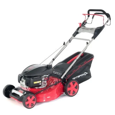 Бензиновая газонокосилка ИНТЕРСКОЛ ГБ-51/170ВХ, 4.6 л.с., 170 см³, 3000 об/мин, 60 л (934.0.0.70)