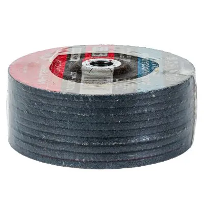 Диск шлифовальный по металлу ИНТЕРСКОЛ 180х22.23х6мм (03160.180)