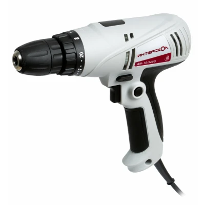 Дрель-шуруповерт ИНТЕРСКОЛ ДШ-10/260Э, 260 Вт, 800 об/мин (210.1.1.00)