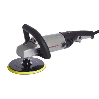 Угловая полировальная машина ИНТЕРСКОЛ УПМ-180/1300ЭМ, 1300 Вт, 180 мм, 2200 об/мин (180.1.1.00)