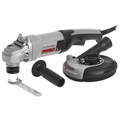 Шлифмашина по бетону ИНТЕРСКОЛ МШУ-125/1400Э, 1400 Вт, 125 мм, 9500 об/мин (380.1.0.00)