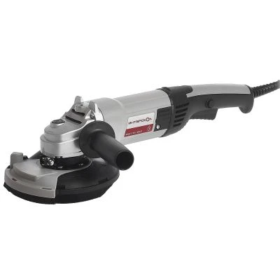 Шлифмашина по бетону ИНТЕРСКОЛ МШУ-125/1400Э, 1400 Вт, 125 мм, 9500 об/мин (380.1.0.00)