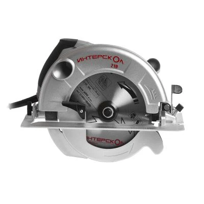 Пила циркулярная ИНТЕРСКОЛ ДП-210/1900ЭМ, 1900 Вт, 210 мм, 5000 об/мин (99.1.1.30)
