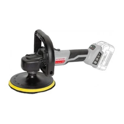 Аккумуляторная полировальная машина ИНТЕРСКОЛ УПМ-180/18ВЭ,, 18 В, 180 мм, 2200 об/мин, с АКБ 2 Ач и ЗУ (642.1.0.70-B2C)