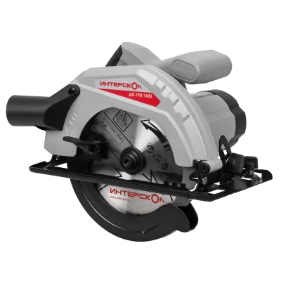 Пила дисковая ИНТЕРСКОЛ ДП-190/1600, 1600 Вт, 190 мм, 5000 об/мин (681.0.0.00)