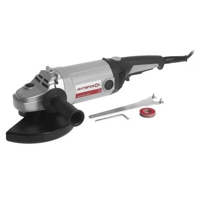 Угловая шлифмашина ИНТЕРСКОЛ УШМ-230/2300, 2300 Вт, 230 мм, 6500 об/мин (60.1.4.00)