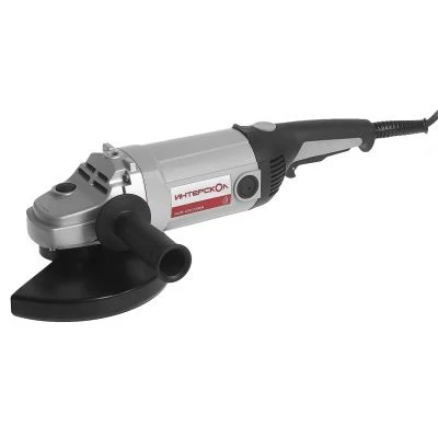 Угловая шлифмашина ИНТЕРСКОЛ УШМ-230/2300, 2300 Вт, 230 мм, 6500 об/мин (60.1.4.00)