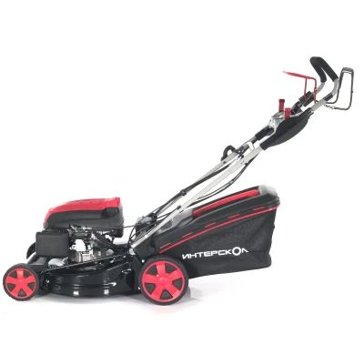 Бензиновая газонокосилка ИНТЕРСКОЛ ГБ-51/196ВЭ, 5.71 л.с., 196 см³, 3000 об/мин, 60 л (932.0.0.70)