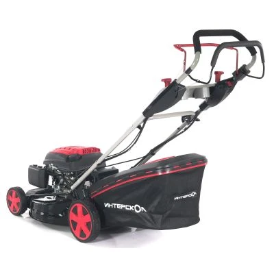 Бензиновая газонокосилка ИНТЕРСКОЛ ГБ-51/196ВЭ, 5.71 л.с., 196 см³, 3000 об/мин, 60 л (932.0.0.70)