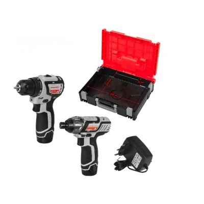 Набор электроинструмента ИНТЕРСКОЛ "Мастер-2": ДА-10/12В 36 МиниМАКС + ШАУ-100/12Э (687.6.2.70)