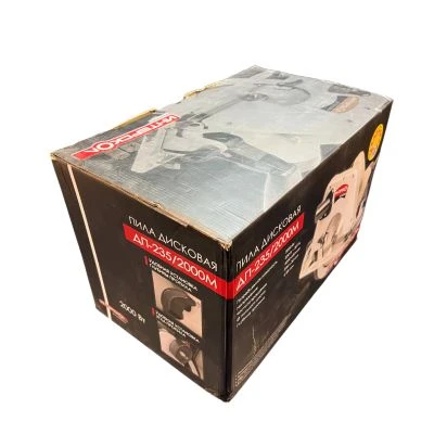 Пила циркулярная ИНТЕРСКОЛ ДП-235/2000М, 2000 Вт, 235 мм, 4200 об/мин, (УЦЕНЕННЫЙ ТОВАР) (14.1.1.21/U)